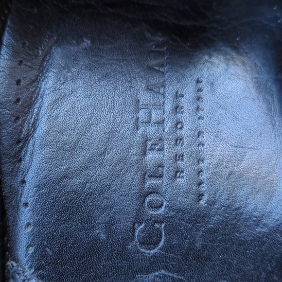 Cole Haan black leather mules, size 9 - Picture 10 of 12